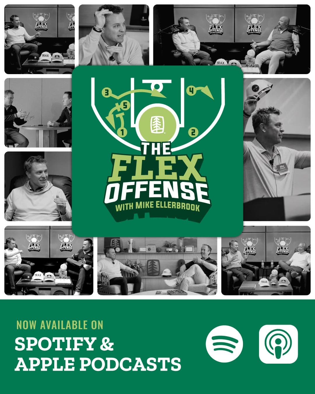 The Flex Offense, now available on Spotify and Apple Podcasts